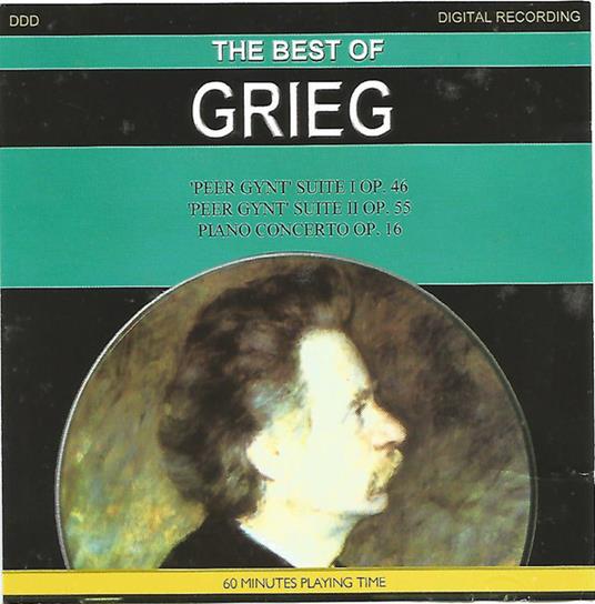 The Best Of Grieg - CD Audio di Edvard Grieg