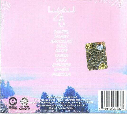 Blush - CD Audio di Moose Blood - 2