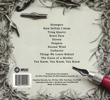 Nothing I Write You Can Change What You - CD Audio di Trash Boat - 2