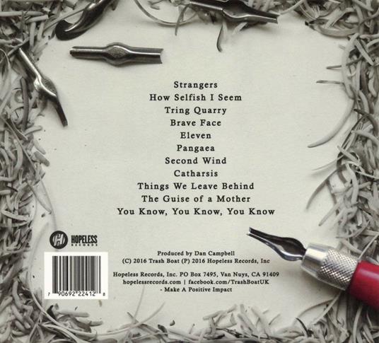 Nothing I Write You Can Change What You - CD Audio di Trash Boat - 2