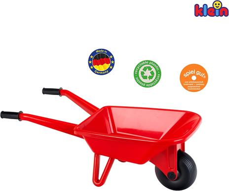 Theo Klein 2170 Aqua Action carriola, Robusta carriola per bambini, In plastica, Dimensioni: 70 cm x 31 cm x 26 cm, Giocattolo per bambini a partire da 18 mesi - 3