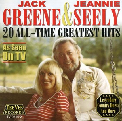Jack Greene & Jeannie Seely - 20 All Time Greatest Hits - CD Audio