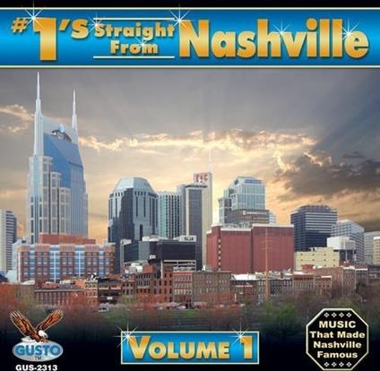#1's Straight From Nashville 1 - CD Audio
