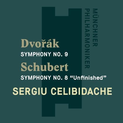 Sinfonia n.8 / Sinfonia n.9 - CD Audio di Antonin Dvorak,Franz Schubert,Sergiu Celibidache,Münchner Philharmoniker