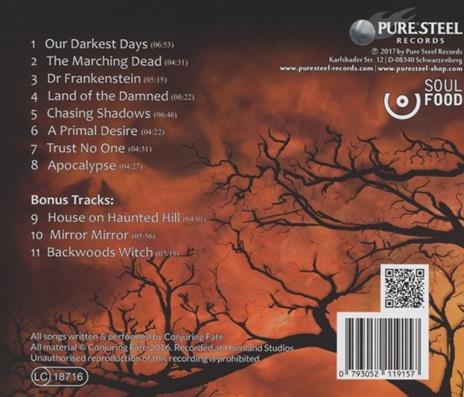 Valley of Shadows - CD Audio di Conjuring Fate - 2