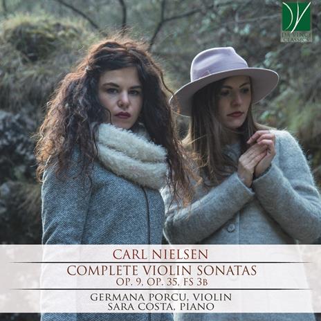 Sonate complete per violino - CD Audio di Carl August Nielsen,Germana Porcu