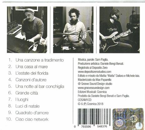 Canzoni a tradimento - CD Audio di Sam Paglia - 2