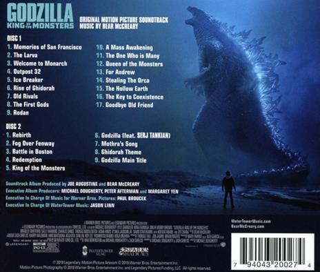 Godzilla. King Of Monsters (Colonna sonora) - CD Audio - 2