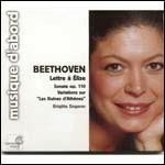 Lettre à Elise - Sonata per pianoforte n.31 - Variazioni su Le rovine di Atene - CD Audio di Ludwig van Beethoven,Brigitte Engerer