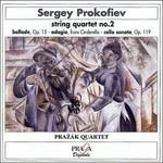 String Quartet No.2 - CD Audio di Sergei Prokofiev