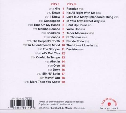 Jazz Characters vol.38 - CD Audio di Sonny Rollins - 2