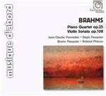Quartetto con pianoforte op.25 - Sonata per violino op.108