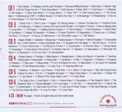 Bebop Revolution - CD Audio di Charlie Parker - 2