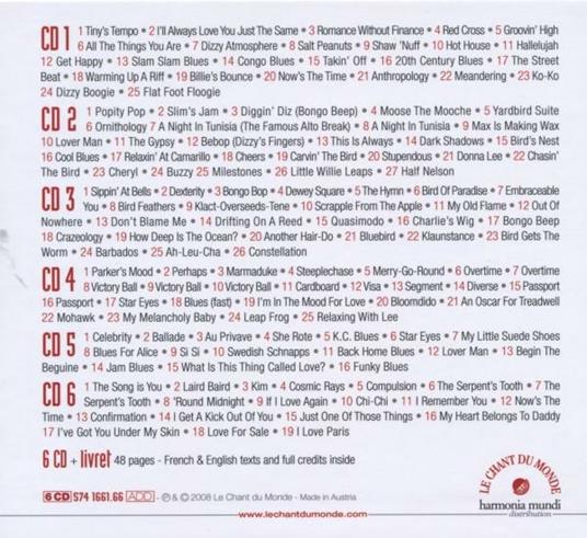 Bebop Revolution - CD Audio di Charlie Parker - 2