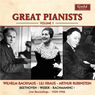 Great Pianists Vol.1 - CD Audio