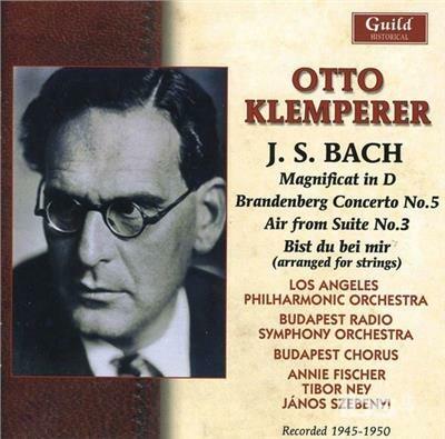 Otto Klemperer Conducts Bach - CD Audio di Johann Sebastian Bach,Otto Klemperer
