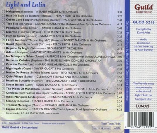Light & Latin - CD Audio - 2