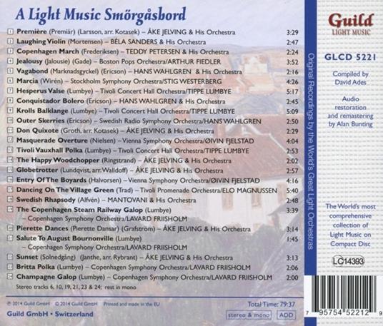 Golden Age Of Light Music 121 - CD Audio - 2
