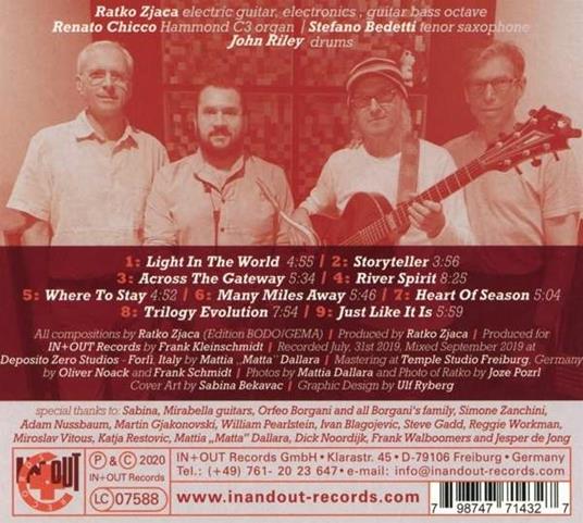 Light in the World - CD Audio di Ratko Zjaca - 2