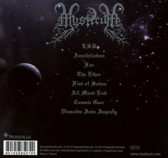 Planet Satan - CD Audio di Mysticum - 2