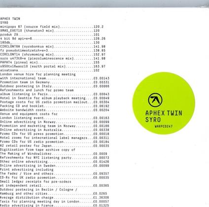 Syro - CD Audio di Aphex Twin