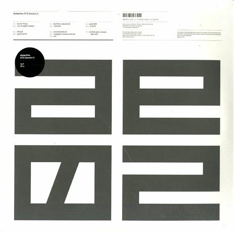 NTS Session 2 - Vinile LP di Autechre - 2