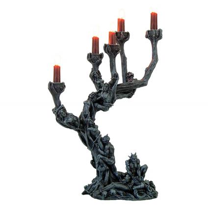Hells Demons Candle Holder 45Cm