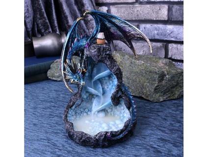 INCENSE BURNER DRAGONS INTRIGUE BACKFLOW Brucia Incenso Nemesis Now