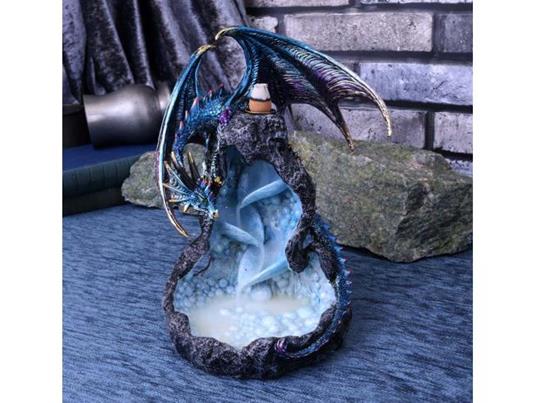 INCENSE BURNER DRAGONS INTRIGUE BACKFLOW Brucia Incenso Nemesis Now