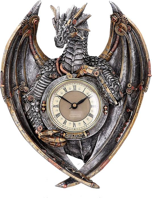 Steampunk Dragon Wall Clock