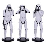 Original Stormtrooper Figures 3-Pack Three Wise Stormtroopers 14 Cm Nemesis Now