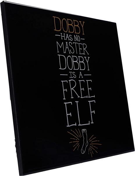 Harry Potter Cristallo Clear Picture Dobby Is A Free Elf 32 X 32 Cm Nemesis Now - 3