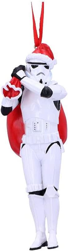Original Stormtrooper Hanging Tree Ornament Santa Sack 13 Cm Nemesis Now
