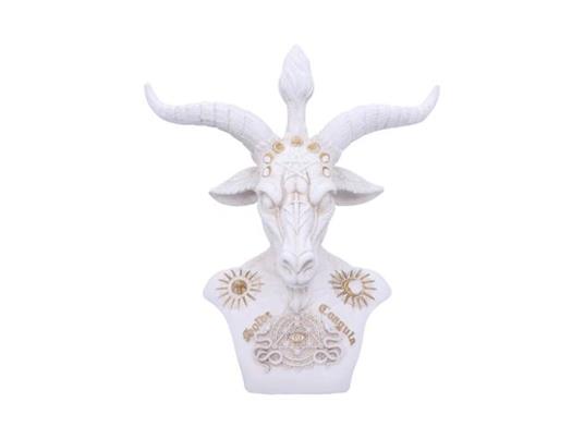 Baphomet White Busto Busto Nemesis Now