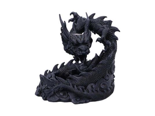 ASIAN DRAGON BACKFLOW INCENSE BURNER BRUCIAINCENSO NEMESIS NOW