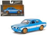 Fast & Furious Brian's Ford Escort Rs2000 Mk1 Blue / White 1:32 Model Jada97188