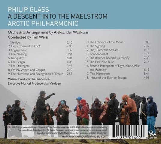 A Descent Into the Maelstrom - CD Audio di Philip Glass,Aleksander Waaktaar,Arctic Philharmonic - 2