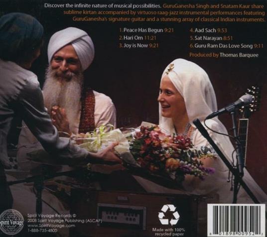 Joy Is Now - CD Audio di Guru Ganesha Singh - 2