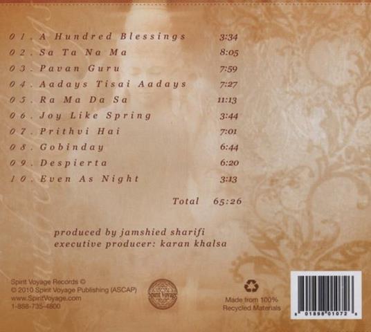 A Hundred Blessings - CD Audio di Mirabai Ceiba - 2