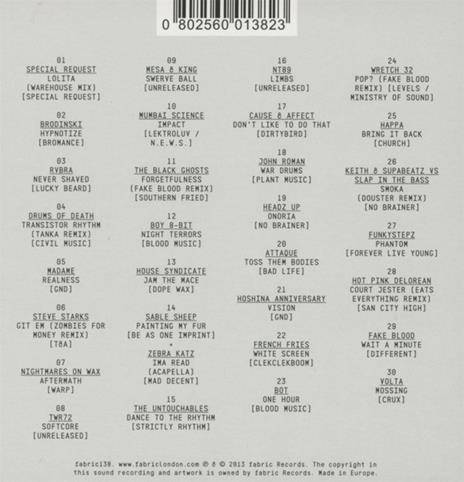 Fabriclive 69 - CD Audio di Fake Blood - 2