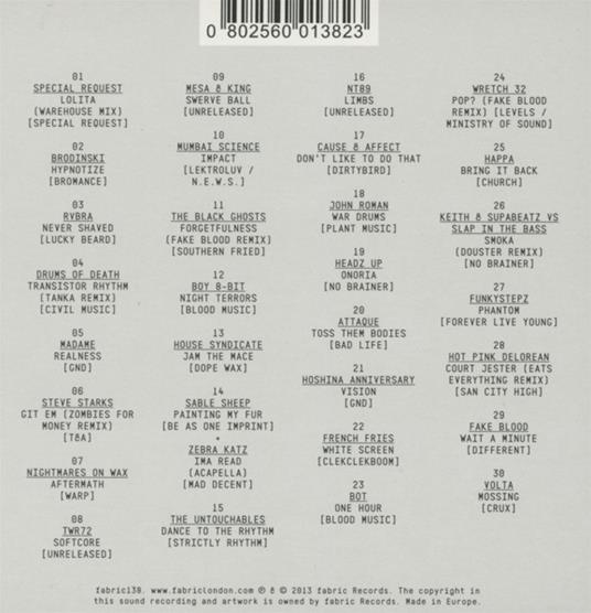 Fabriclive 69 - CD Audio di Fake Blood - 2