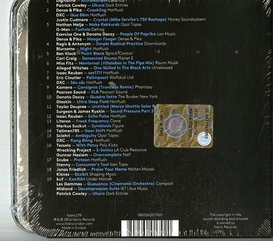 Fabric 90 - CD Audio di Scuba - 2