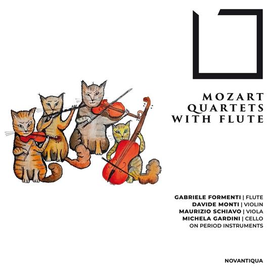 Quartets With Flute - CD Audio di Wolfgang Amadeus Mozart