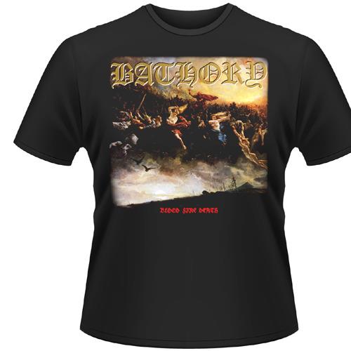 T-shirt unisex Bathory. Blood Fire Death