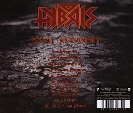 Heavy Machinery - CD Audio di Hybris - 2