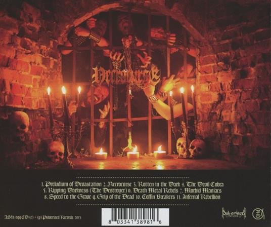Grip Of The Dead - CD Audio di Necrocurse - 2