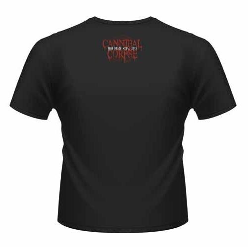 T-Shirt unisex Cannibal Corpse. Tomb of The Mutilated Front & Back Print - 2