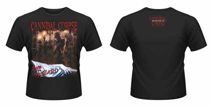 T-Shirt unisex Cannibal Corpse. Tomb of The Mutilated Front & Back Print
