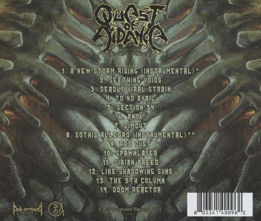 Misanthropic Propaganda - CD Audio di Quest of Aidance - 2