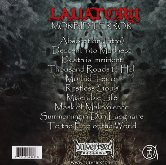 Morbid Terror - CD Audio di Lavatory - 2
